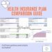 Health Insurance Plan Comparison Guide - Digital Download Excel ...